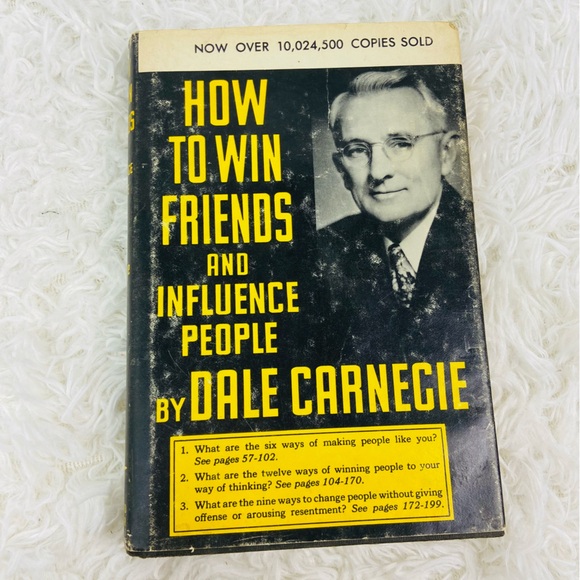 HOW TO WIN FRIENDS AND INFLUENCE PEOPLE BY DALE Carnegie self help book - Picture 3 of 8